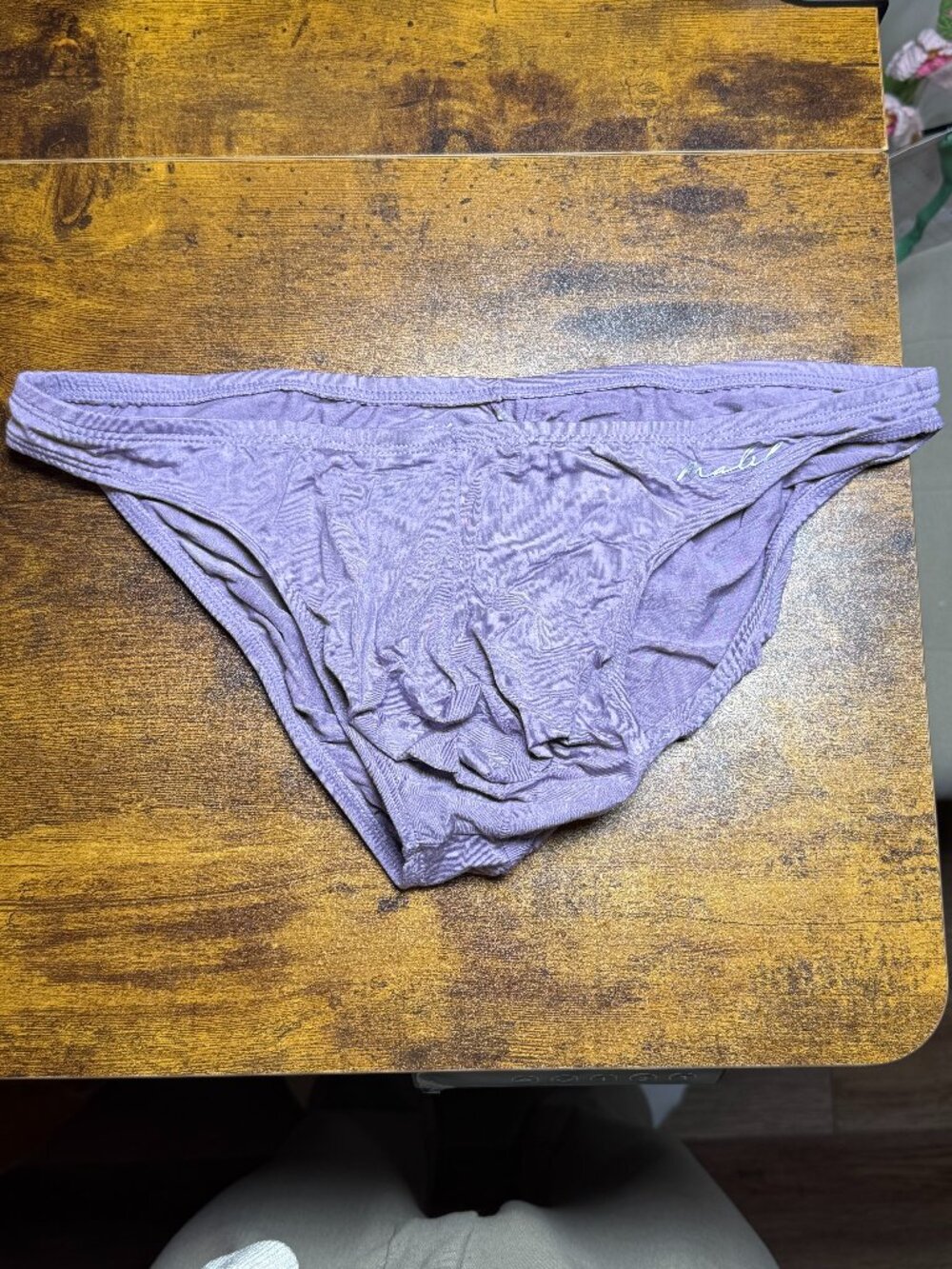 JJ Malibu: Premium Modal Scrunch-Back Brief - Light Lavendar